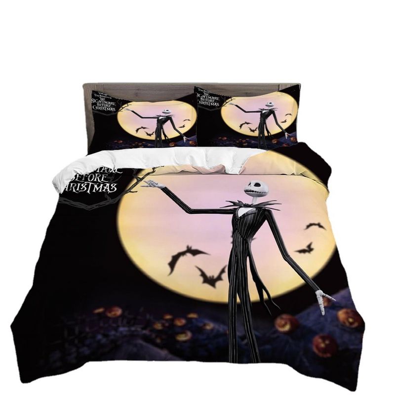 Three-piece set 3D DIY bedding, and bedding for the Night of Terror series_voghion.com