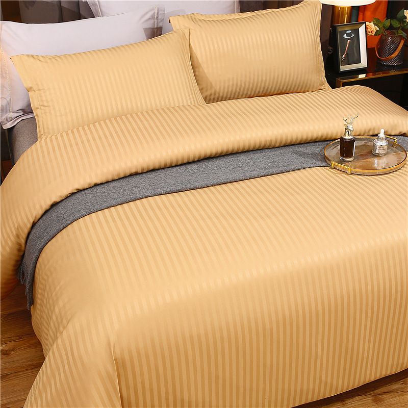 Jacquard-Satin-Bettbezug-Set, luxuriöse 3-teilige Bettwäsche, Kissenbezüge inklusive, knitterfrei, weich_voghion.com