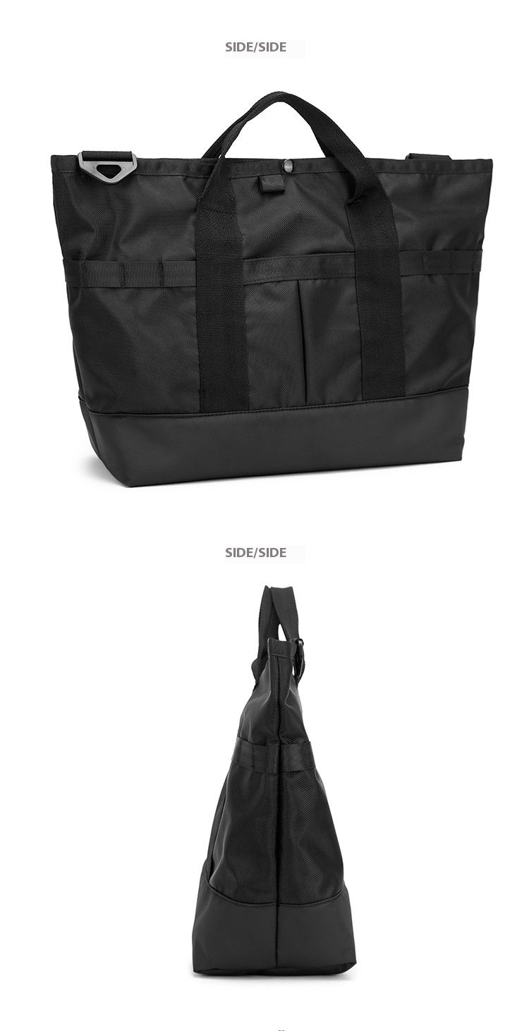 Tote Bag Men's Bag Large Capacity Single Shoulder Crossbody Bag Trendy Brand Computer Backpack Portable Travel Bag Commuting Postal Bag_voghion.com