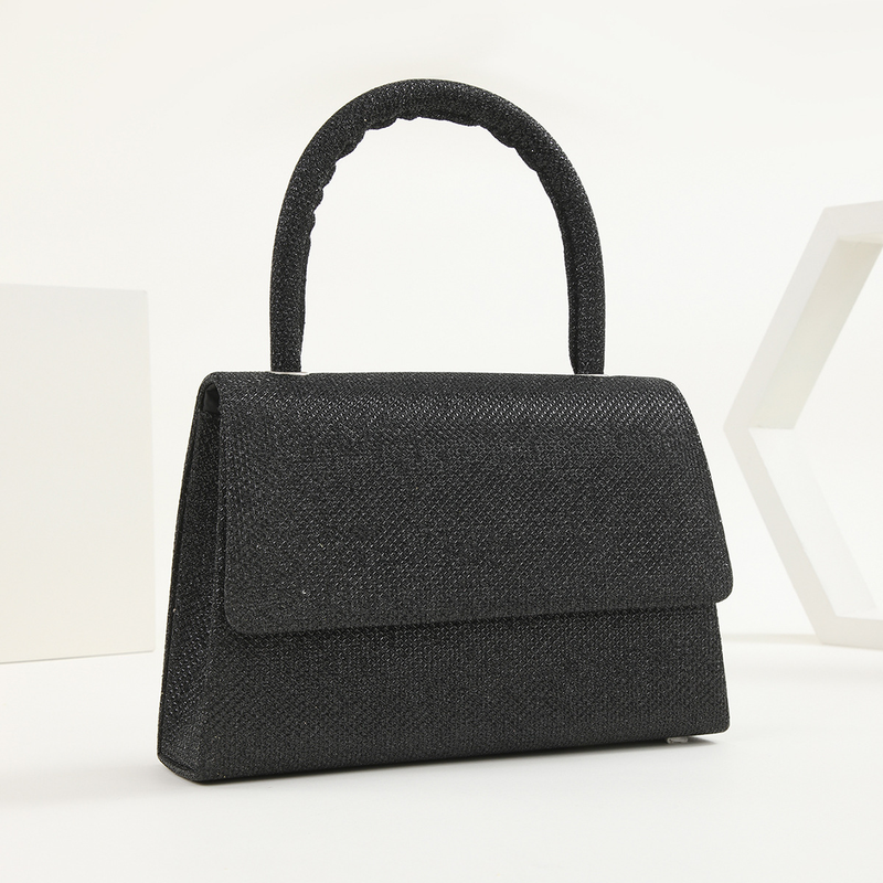 New Handheld Evening Dress Bag Mini Niche Fine Shiny Piece Handheld Banquet Diagonal Cross Banquet Bag_voghion.com