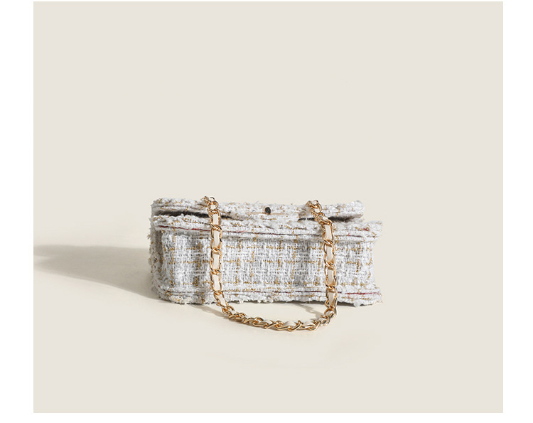 Niche design women's underarm bag small style chain bag high end shoulder crossbody small square bag_voghion.com