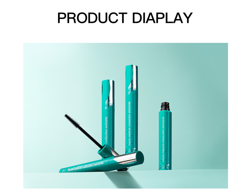 Mascara Liquid Lash Extensions, Cool Black Mascara für mehr Volumen und Verlängerung, Effekt wasserfest wischfest natürlich kein Verklumpen_voghion.com