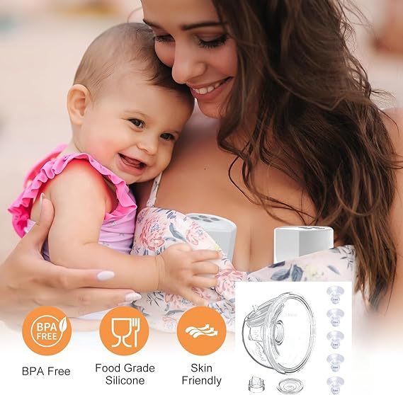 Univerzalni nosivi pribor za pumpicu za grudi, pretvarač, prirubnica, poklopac zvučnika, membrana, 3 ventilacijske vrećice_voghion.com