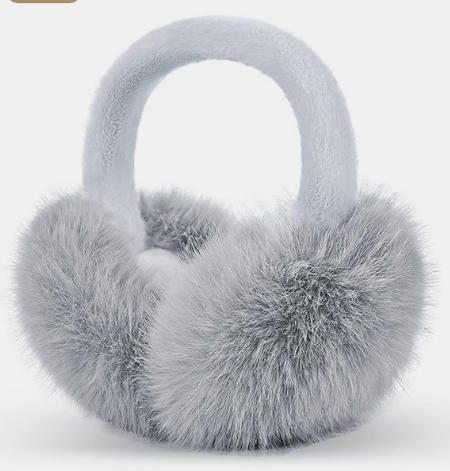 Ciepłe nauszniki damskie zimowe, śliczne, proste nauszniki, nauszniki przeciwzamarzaniowe, pluszowe nauszniki, składane nauszniki, chroniące przed zimnem_voghion.com