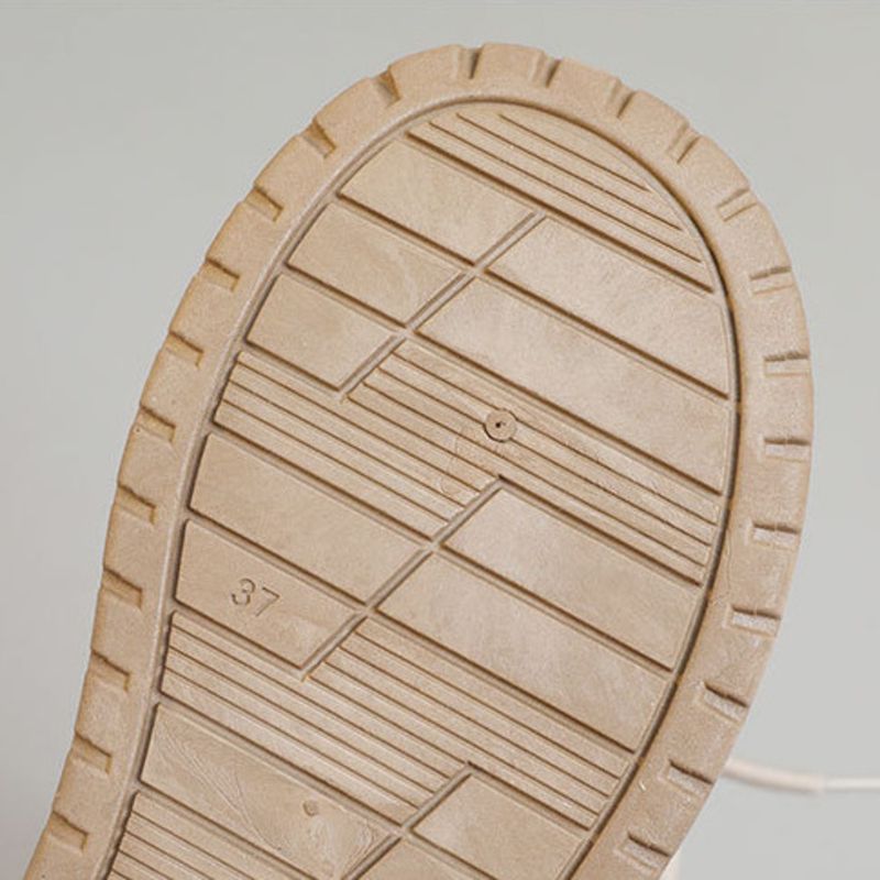 Paraguas para mujer, nuevo, de otoño e invierno, tejido cálido, forro polar, caña alta, suela gruesa, altura aumentada._voghion.com