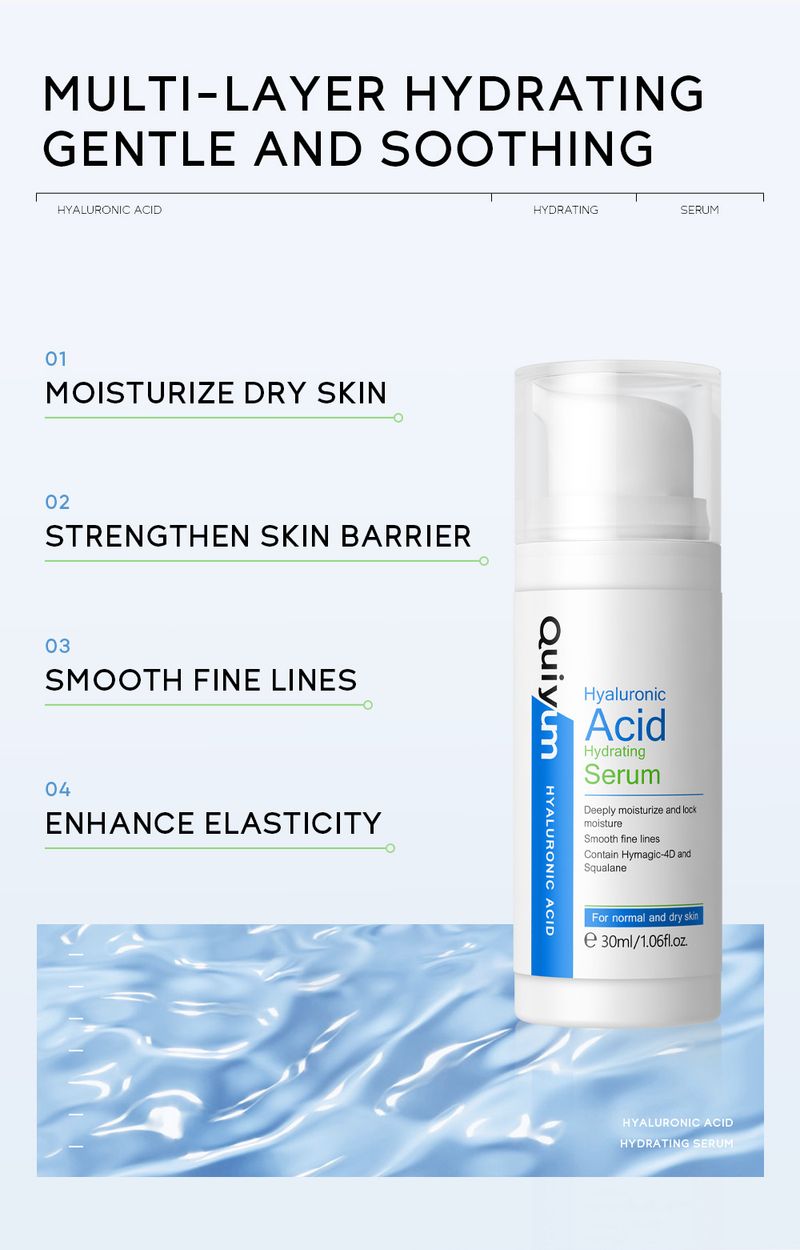 Serum QUIYUM Hyaluronic Acid Essence Hyaluronic Acid Spray Hydrating Repair Stock Solution 30ml_voghion.com
