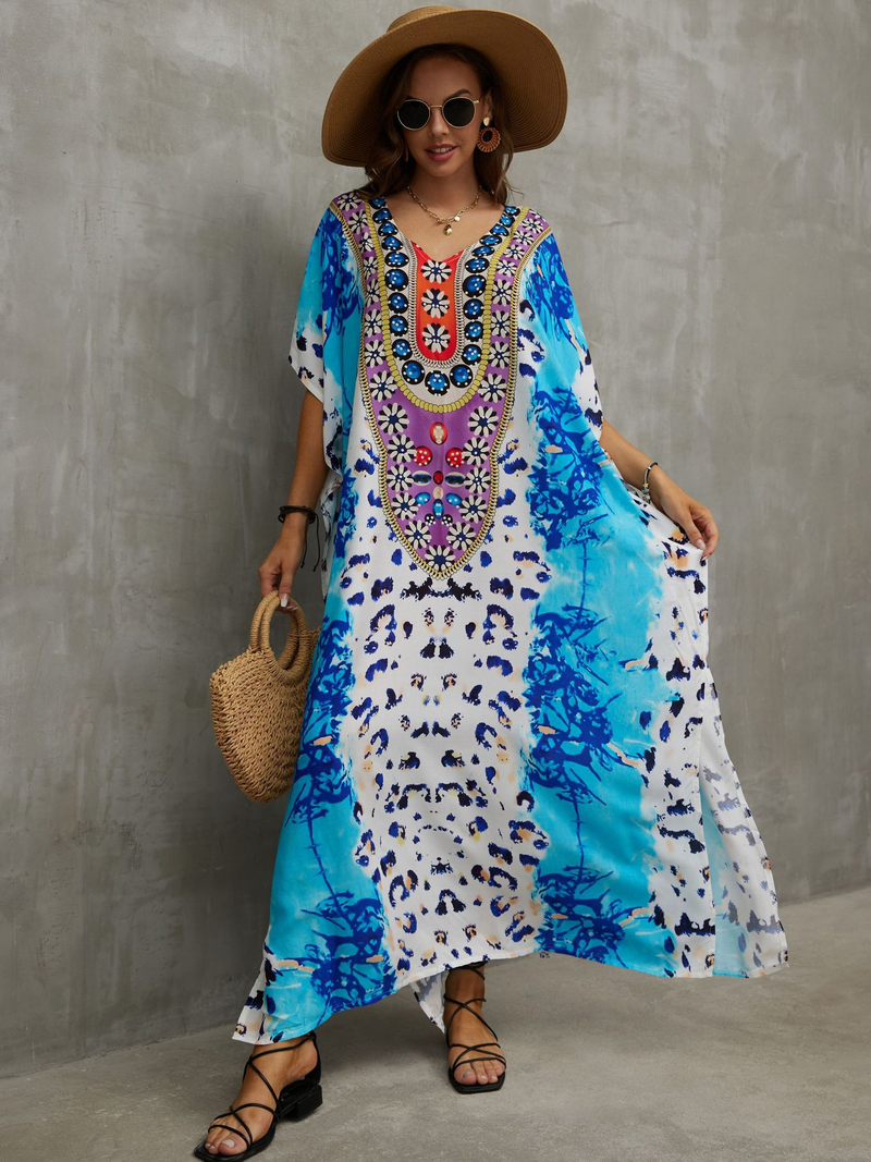 Woman seaside holiday swimsuit women's bikini cover beach skirt to wear._voghion.com