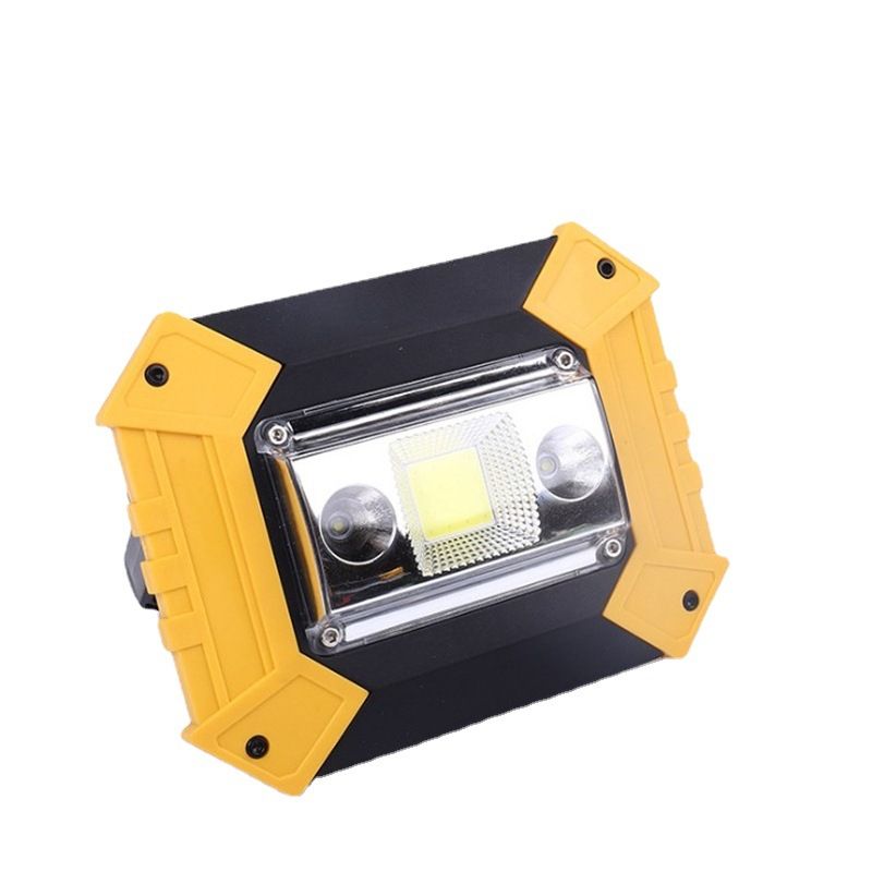 Wiederaufladbarer COB-Arbeitsscheinwerfer für den Außenbereich, für Wartungsarbeiten, Notfälle, tragbar, für Zelt und Camping_voghion.com