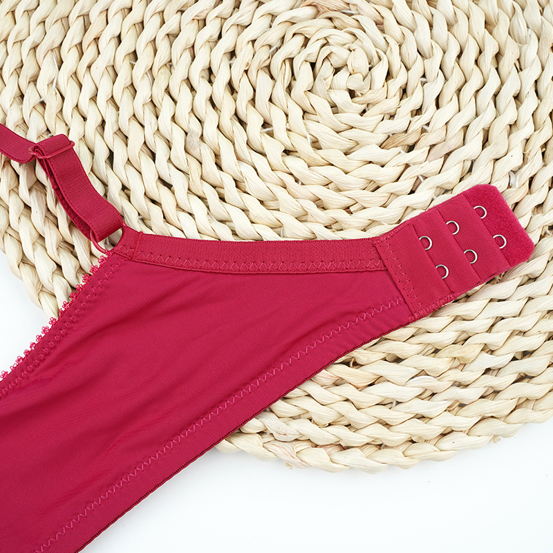 Reggiseno sexy Reggiseno push-up con tette grandi e tette laterali traspiranti e regolabili_voghion.com