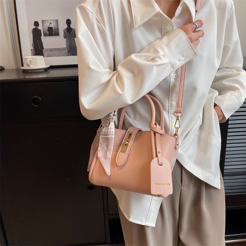 Nuova borsa a tracolla alla moda e versatile, borsa a tracolla coreana, borsa a secchiello_voghion.com