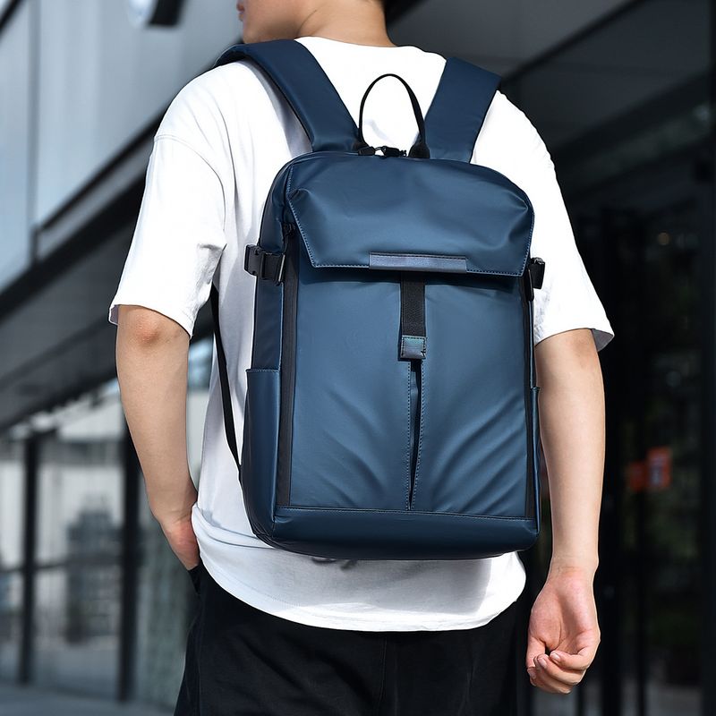 Minimalist new sports and leisure backpack for men, large capacity waterproof backpack, multifunctional computer backpack_voghion.com