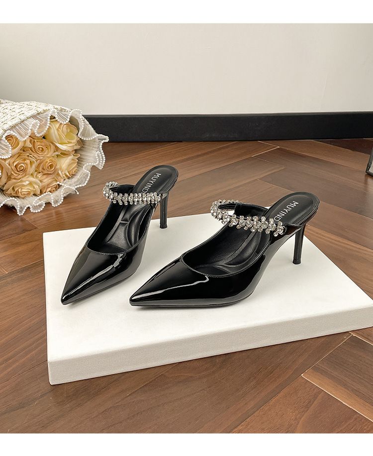 High Heels, Thin Heels, Femininity, Light Mouth Nude, French Small Fragrant Style, Not Tired Feet, Single Shoes_voghion.com
