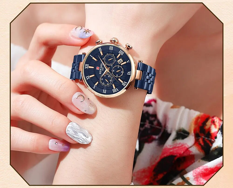 VIP Women Quartz Watch Fashion Multi-functional Business Wrist Watch High Quality Wristwatches Gift for Wife Sisters_voghion.com