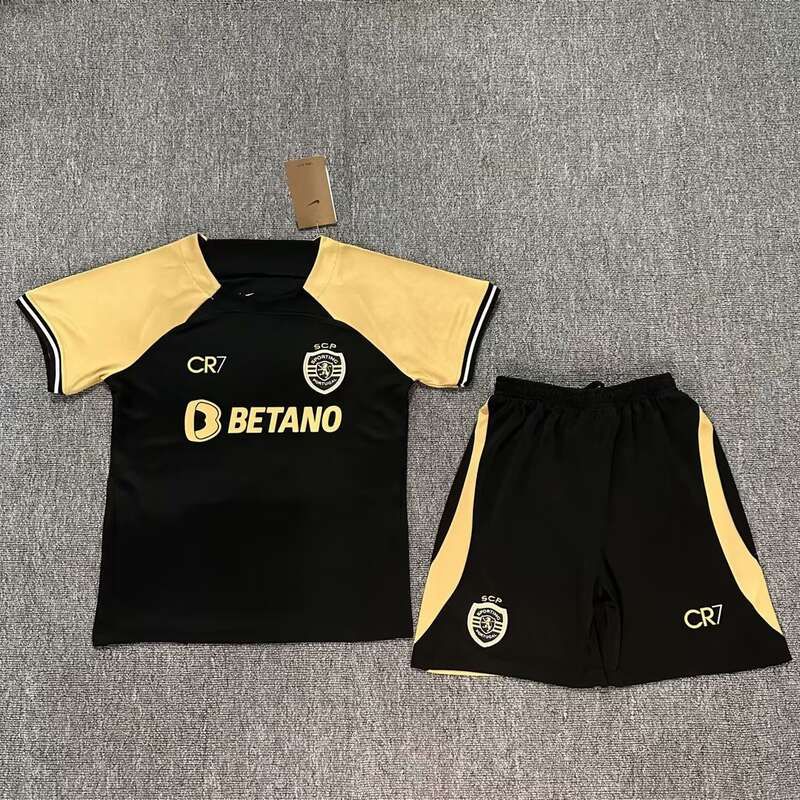 Uniforme da calcio per bambini Lisbona Third Away 2023 2024-huirong_voghion.com