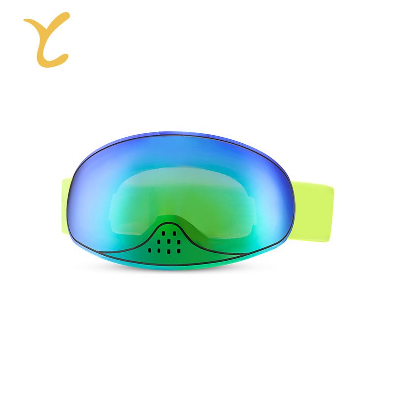 Magnetic Ski Large Spherical Double Layer Anti-Fog Fashionable Unisex Outdoor Sports Windproof Goggles_voghion.com