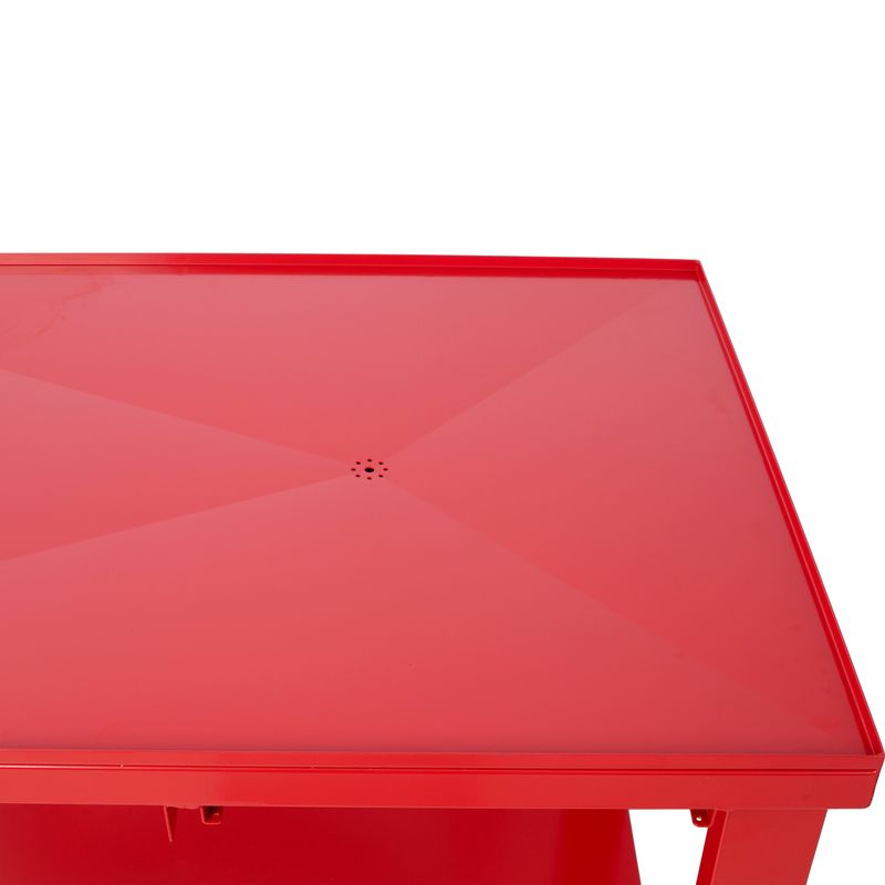 Transmission Teardown Work Station 1/2 Ton Capacity Sloping Drain Table Locking Drawer Removable Drain Basin Full-Width Lower Shelf Four 4-Inch Caster Wheels_voghion.com