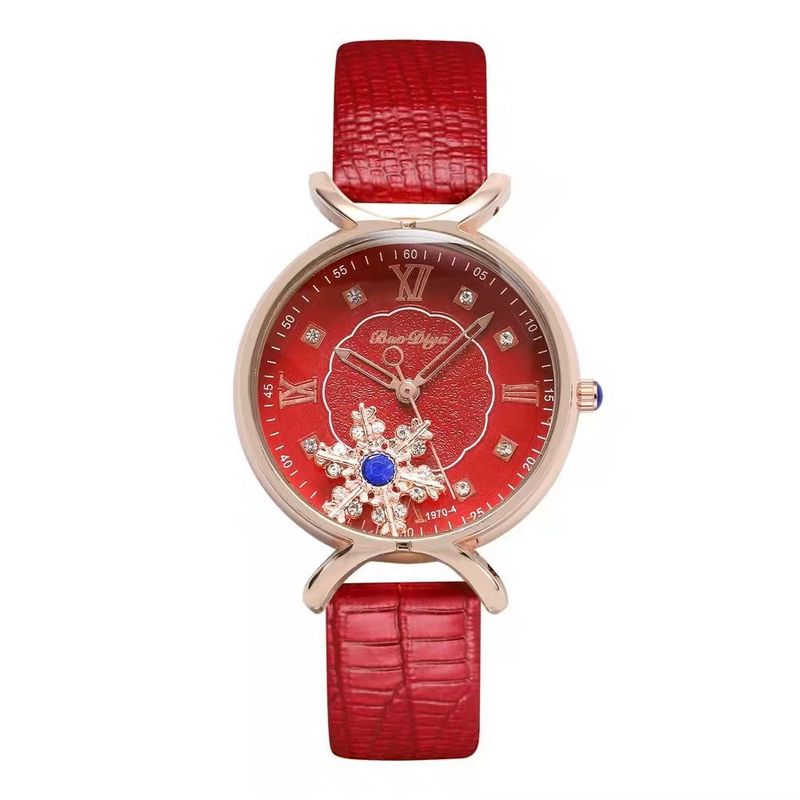 Damenuhren Neue Damenuhr für Damen, lässiger Modetrend, All-Match-Gürtel, römische zweiteilige Armband-Set-Uhr_voghion.com