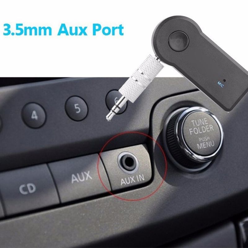 Novo receptor AUX para carro mais vendido emparelhado com adaptador de áudio sem fio de 3,5 mm, conversor Bluetooth para carro_voghion.com