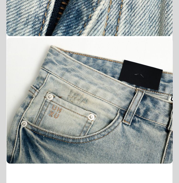 Pantaloncini in denim vintage azzurro chiaro effetto consumato per uomo - Comodi pantaloncini estivi casual in cotone elasticizzato con dettagli strappati_voghion.com