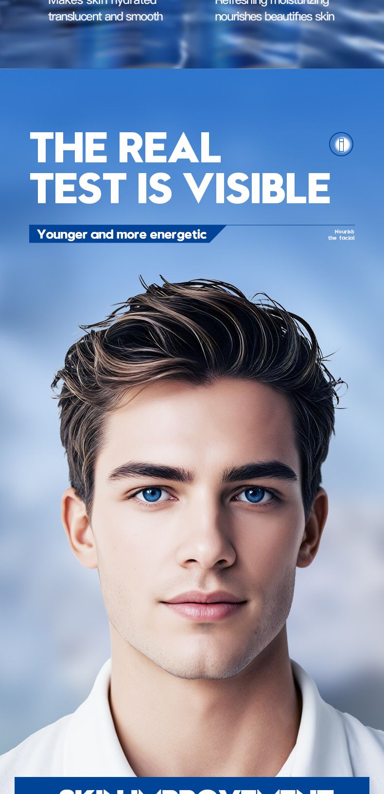 Men's Oil Control Soothing Milk 120ml Refreshing Hydrating Moisturizing Face Cream Skincare Product_voghion.com