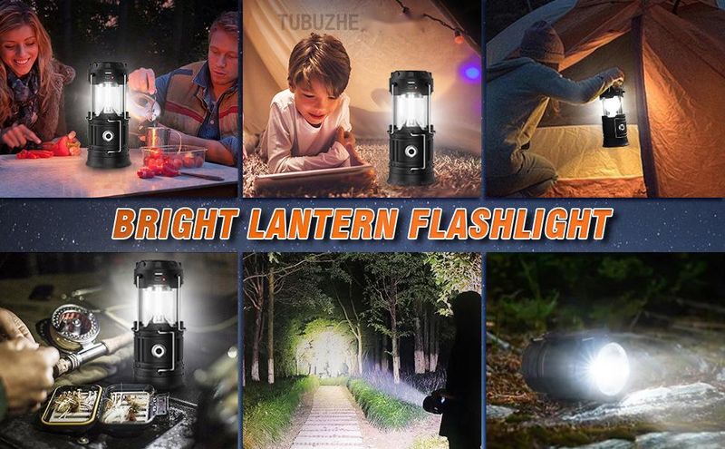 XINSITE Solar Charging Outdoor Portable Camping Lantern_voghion.com