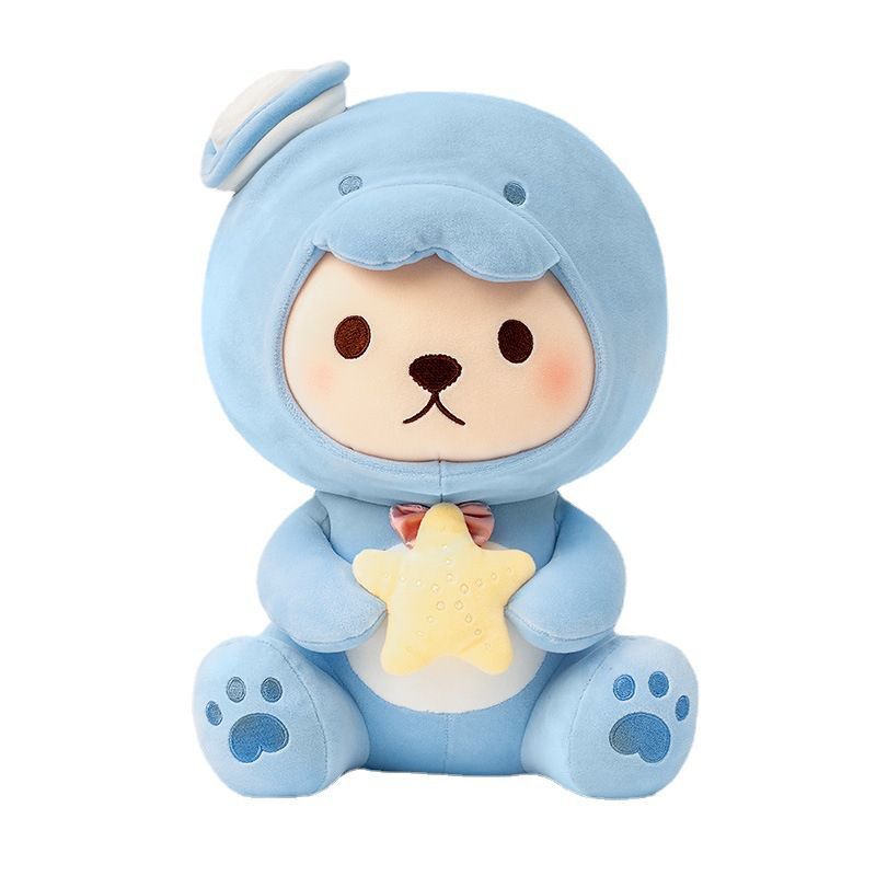 Collezione di orsi Adorabile orsetto di peluche della serie Ocean per un comfort accogliente_voghion.com