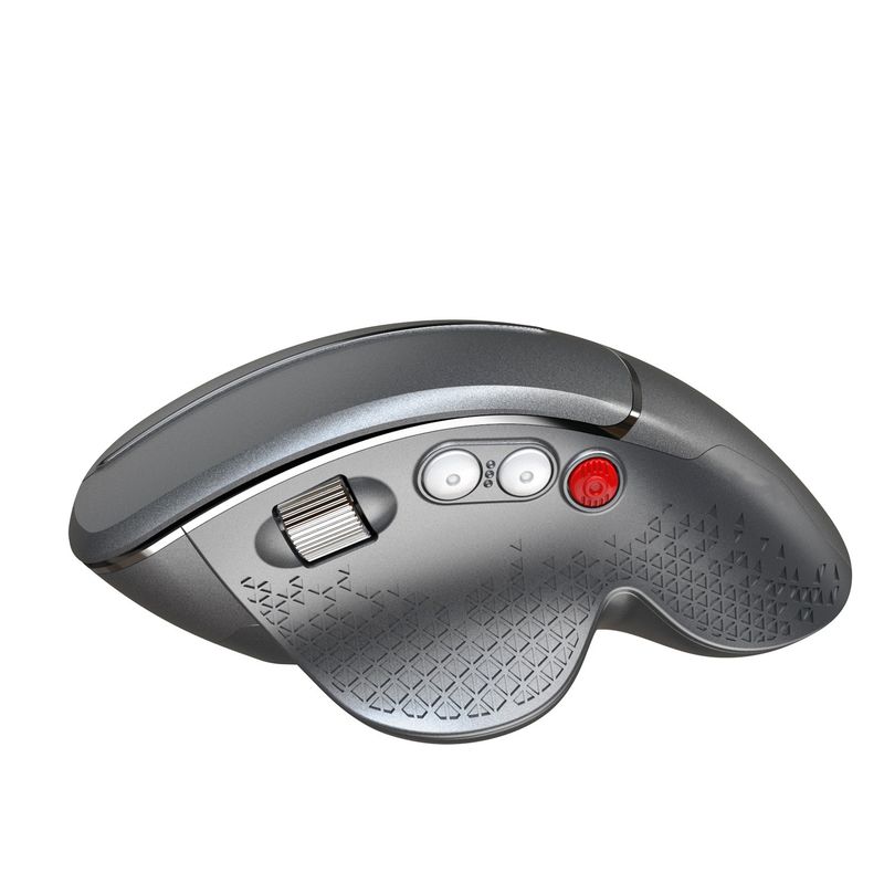 New Vertical Ergonomic Design 2.4G Wireless Mouse Grip_voghion.com