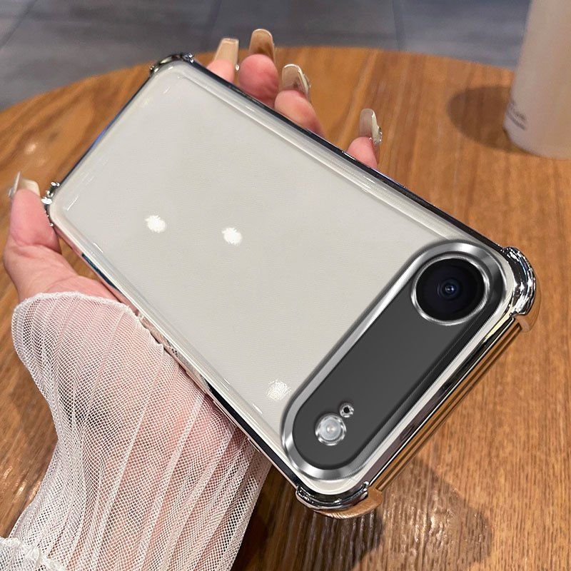 360 Magnetic Bracket For IPhone Apple 17air Mobile Phone Case Transparent Soft Case Men And Women New Trendy_voghion.com