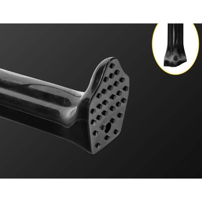 Bicycle aluminum alloy footrest, road telescopic bracket, outdoor riding accessories, mountain bike parking rack_voghion.com