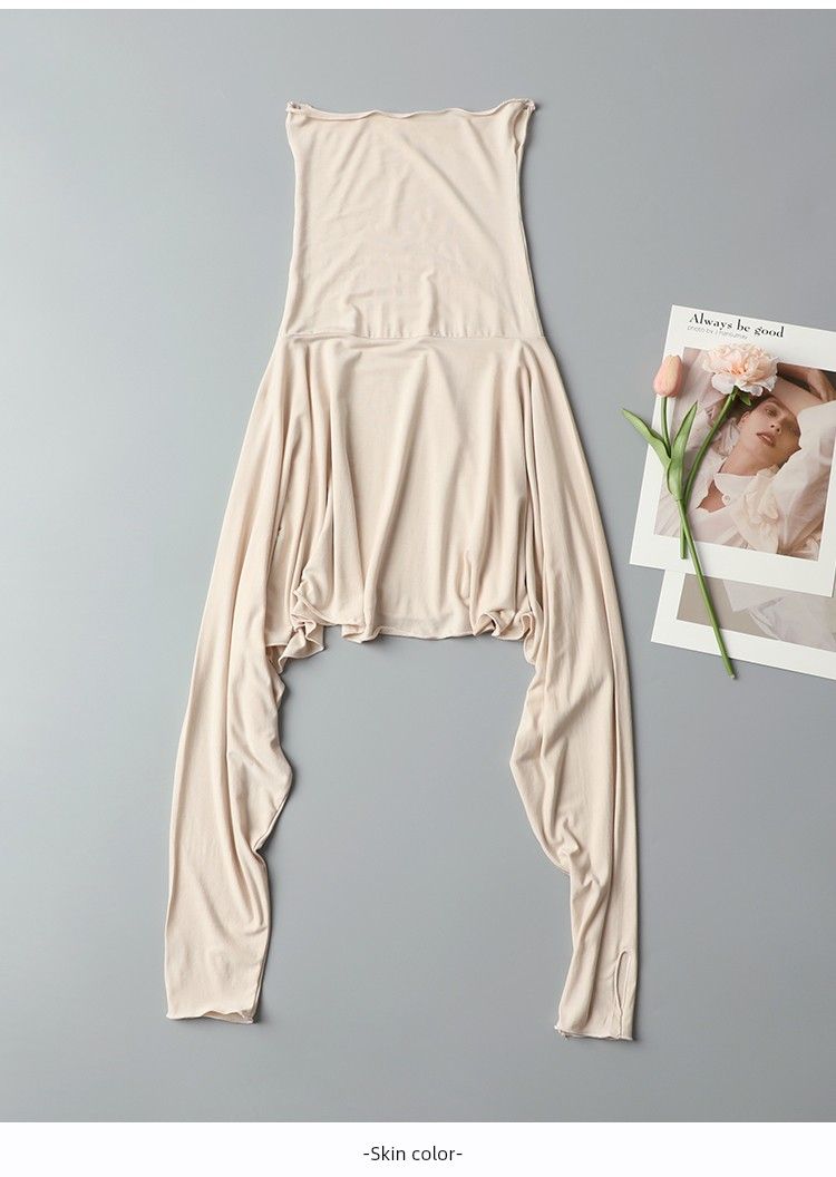 Modal Αντηλιακό Γυναικείο Καλοκαιρινό μακρυμάνικο μετάξι οδήγησης_voghion.com