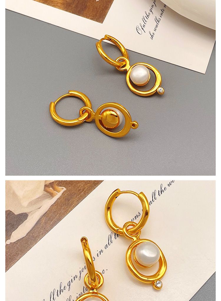 Süßwasserperlenohrringe mit Nischendesign, exquisitem Temperament und Ohrschmuck_voghion.com