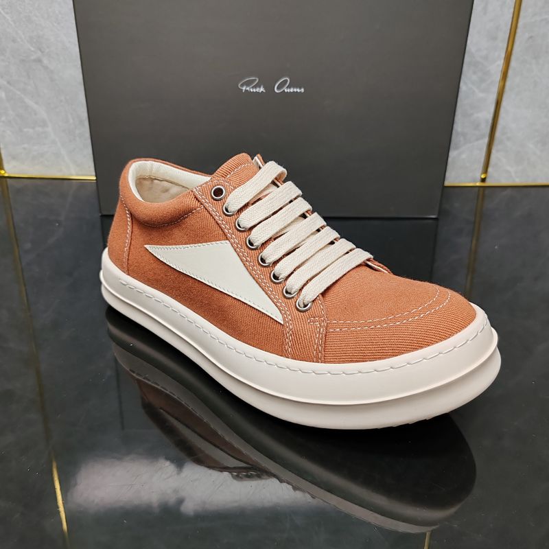 New RO Low-Top Triangle Men's Thick Sole Height Increasing Simple Casual Women's Shoes Fashion Trend Versatile Couple_voghion.com