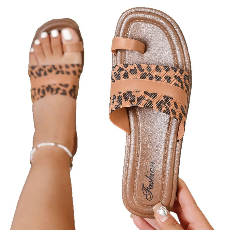 Kore Tarzı Terlikler Dongdaemun 2025 Yaz Yeni Yuvarlak Burunlu Slip-On Moda Tasarımı Niş Düz Sandaletler Kadınlar İçin_voghion.com