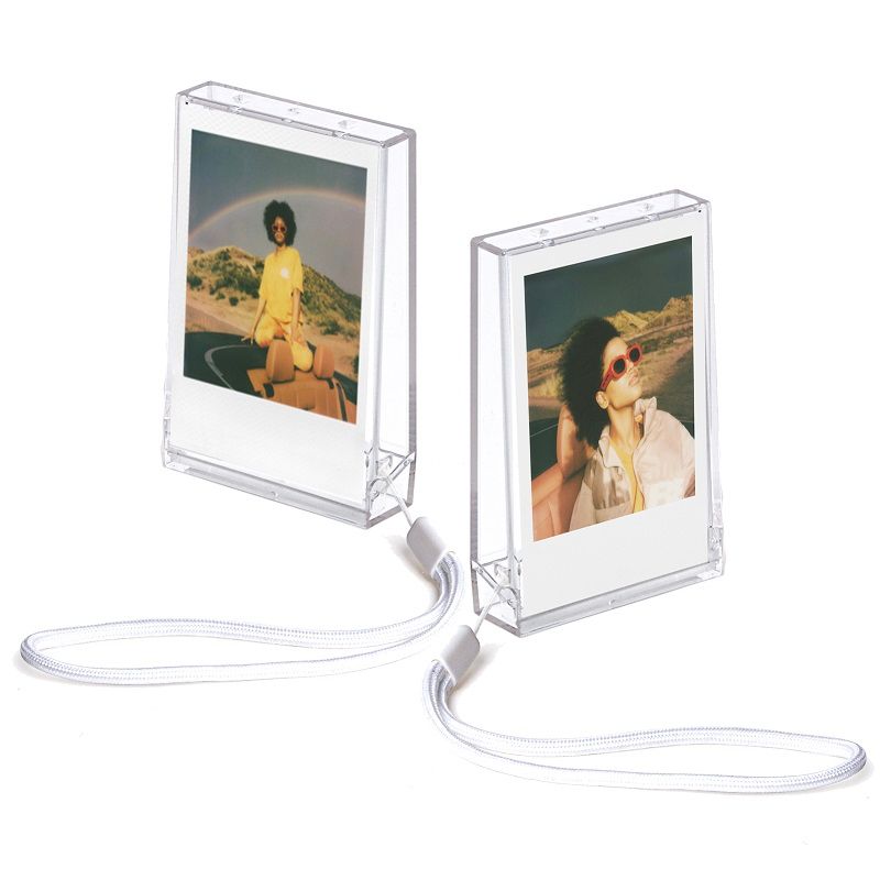 1/5/10/20pc Magnetic Photo For Fujifilm Instax Mini Film Paper Double Sided Fridge Picture Frame Magnet Artwork_voghion.com