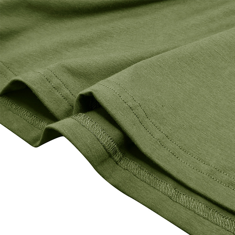 T-shirt à manches courtes et col montant pour homme, chemise Henley de sport de plein air pour homme, haut de fitness, t-shirt_voghion.com