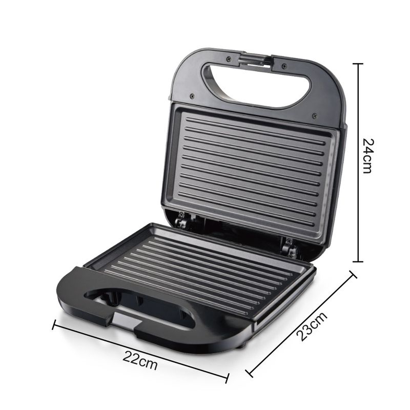 Home Sand Frühstück Doppelseitiges Braten und Backen Toast Brot Maschine, Multifunktionales leichtes Essen Waffeleisen_voghion.com
