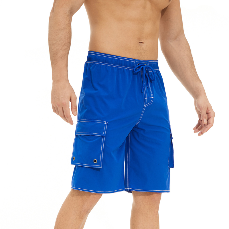 Summer jogger solid color short casual and comfortable shorts, outdoor oversized beach pants_voghion.com