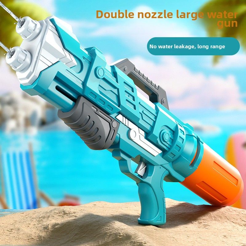 Pistola ad acqua giocattolo per bambini, grande, estraibile, di grande capacità, per spruzzi d'acqua da spiaggia, per combattere con l'acqua, per esterni_voghion.com