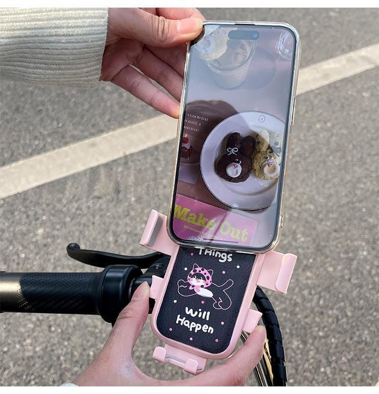 Support de téléphone portable pour vélo, résistant aux chocs, pour vélos électriques et motos, spécialement conçu pour la navigation._voghion.com