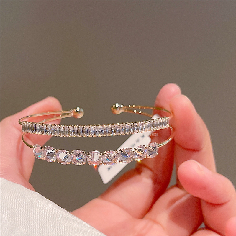 Galvanisiertes 14K Goldarmband Zarte, einfache, süße JOJOACC leichtes, luxuriöses, vielseitiges Schmuckarmband J259_voghion.com
