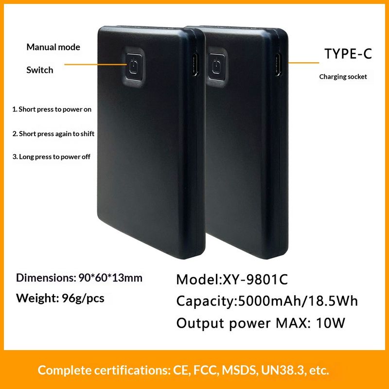 Pure 2023 New Mobile APP Outdoor Skiing Bluetooth Charging Heating Socks_voghion.com