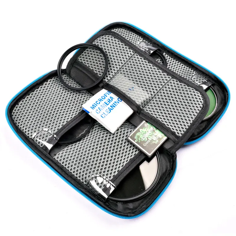 Lightdow Protector Camera Pouch Portable Filters Case Bags Dustproof For 77 Mm 49mm 82mm Lens Filter_voghion.com