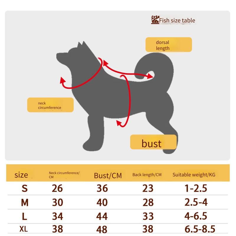 1pc Pet Products Shark Pet Clothes Winter And Autumn Warmth Halloween Universal Dog Clothes Cat Clothes Cat Supplies Blue_voghion.com