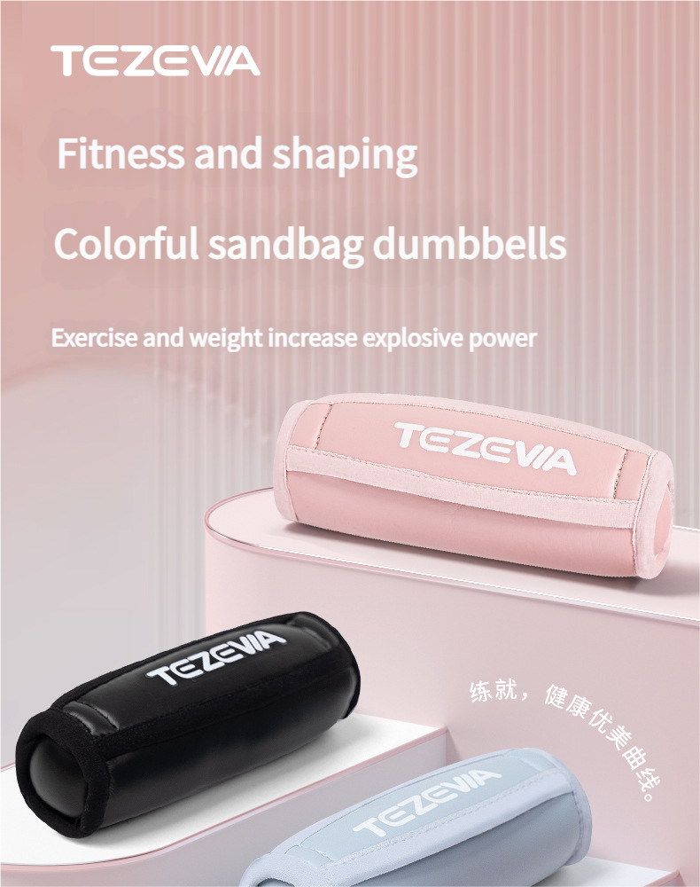 Nuovo esercizio di yoga con salto, piccolo peso per la casa, per allenamento con i pesi, sacco di sabbia con manubri per donne_voghion.com