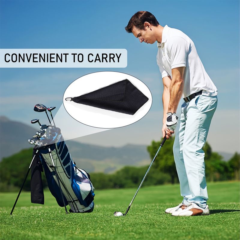 Neu Golf magnetische reinigung handtuch tragbare wasser absorbieren golf_voghion.com