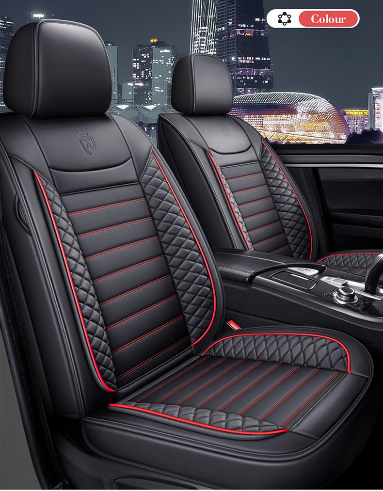 Car seat cover four seasons general leather seat cover car seat cover cushion cover all surrounding seat cover seat cover_voghion.com
