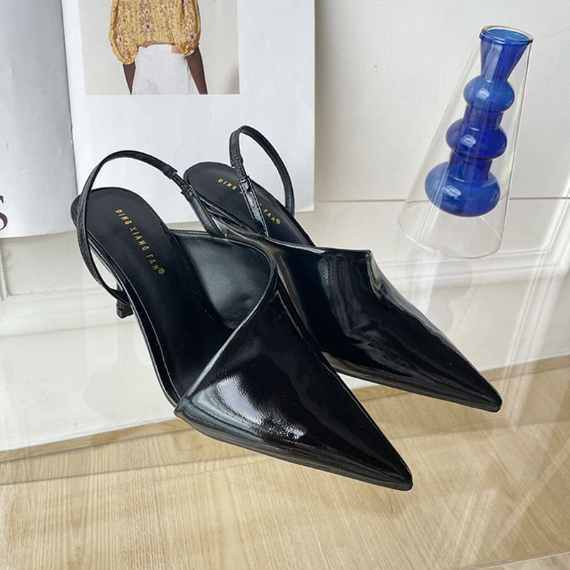 P9Niche Design 2023 New European And American Pointed High Heels Fashionable Wom's Shoes Versatile Toe Sandals For_voghion.com