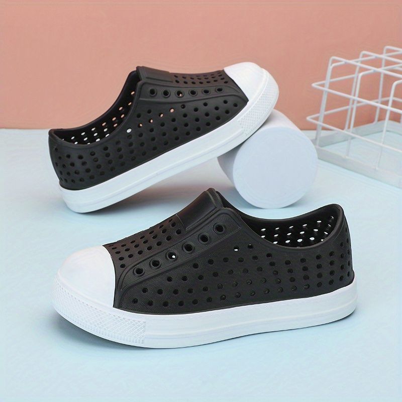 Atmungsaktive Clog-Sneakers für Jungen in verschiedenen Farben zum Wandern im Freien und Spazierengehen am Strand_voghion.com