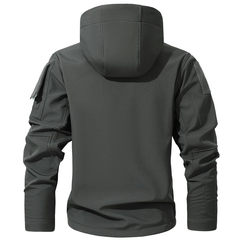 Men’s Softshell Jacket – Tactical Camo Windbreaker With Fleece Lining (S-3XL, 7 Colors)_voghion.com