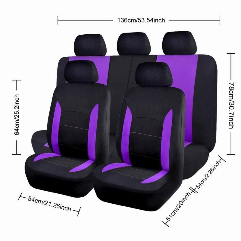 varmt sælgende polyester mesh autostolbetræk udenrigshandel hot-sælgende universal velegnet til fem-sæders modeller_voghion.com